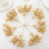 1/5pcs Artificial Flowers Plants Home Room Christmas Tree Wedding Decorat Bridal Accessory Clearance Artistic Table Arrangements
