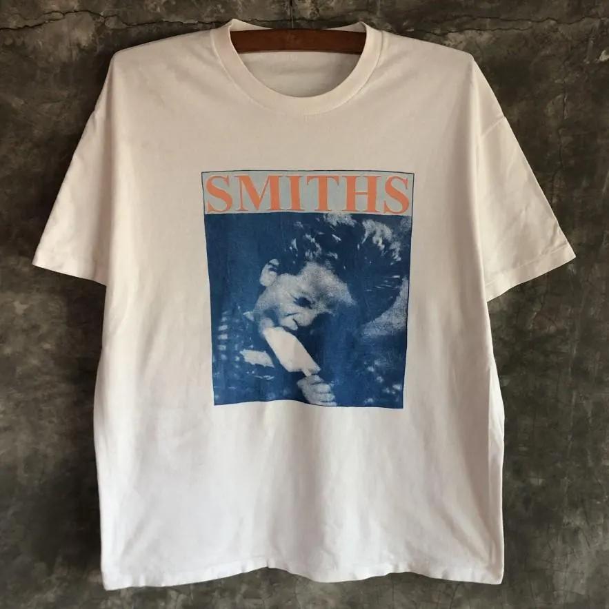 

Plus Size Summer Womens Vintage The Smiths TShirt Cotton Breathable Stylish Versatile Street Style Oversized XL