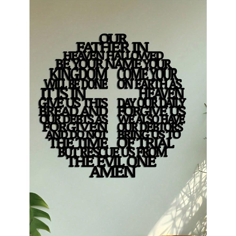Metal Wall Art Decor Living Room Indoor Sculpture Modern Home Interior Statue