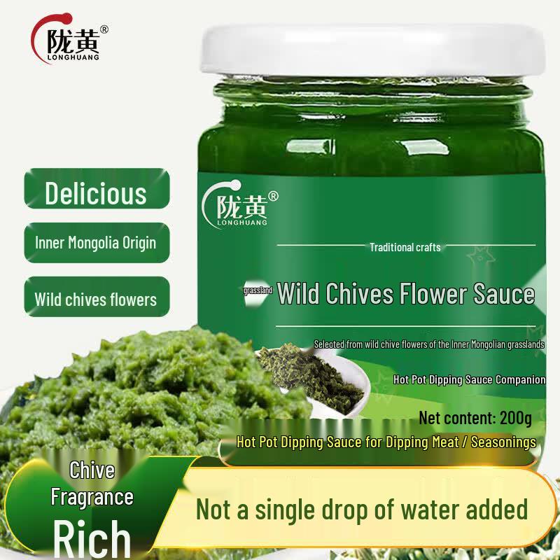 Longhuang Inner Mongolia Wild Chive Flower Sauce 200g