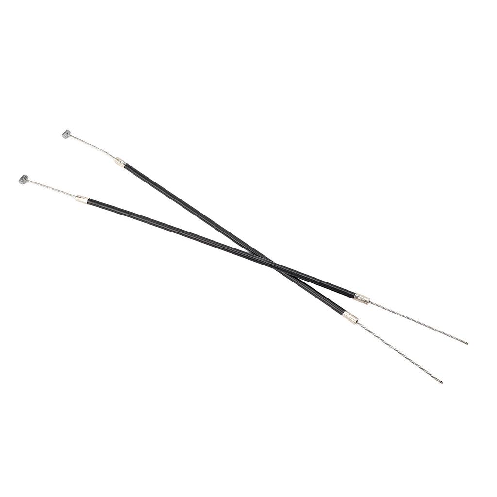 2Pcs Outboard Throttle Cable 6E0‑26301‑01 Metal Boat Outboard Engine Throttle Shift Cable for 2 Stroke 4 5 6HP Outboard