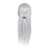 2 Colors Practice Head Mannequin Dolls Hair Salon Cosmetology Hairdressing Tool Light Gray