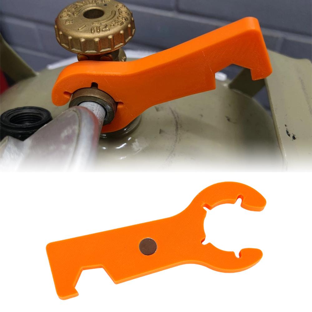 

2Pcs Caravan RV Gas Bottle Wrench 2in1 Magnet Gas Wrench Tools RV Camper Motorhome Grill Car Accessories