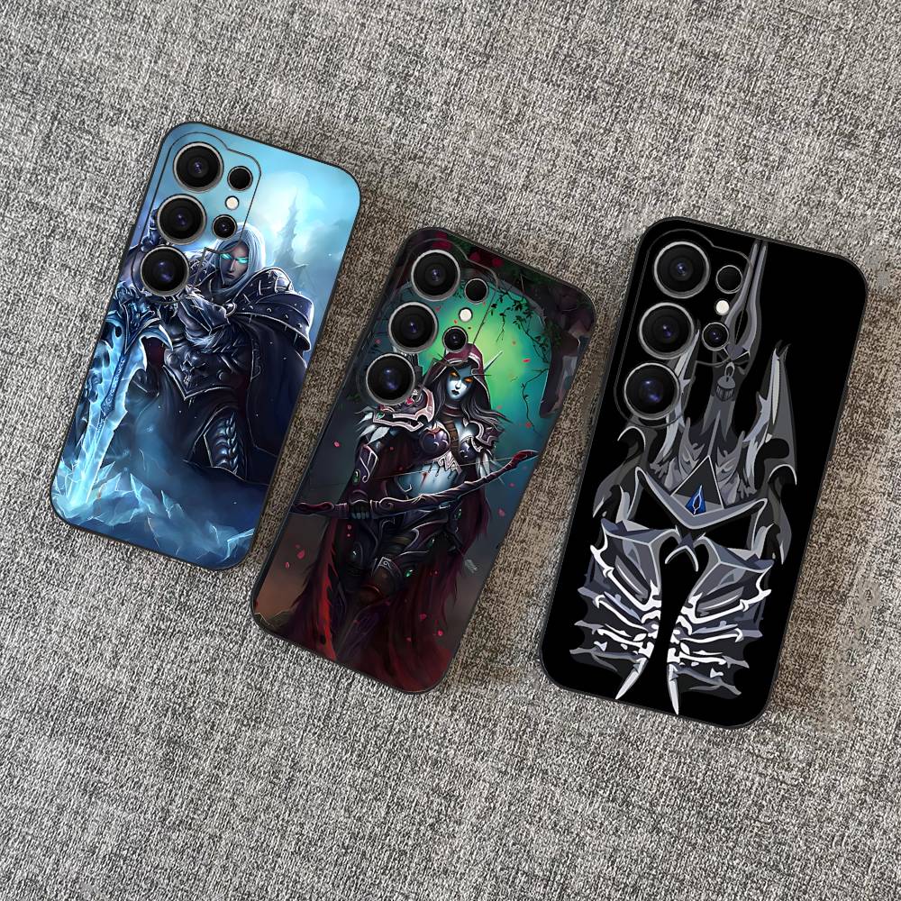 Web Game W-WarcraftS Phone Case For Samsung S 24 Fe 25 Ultra Plus 20 Lite 21 30 22 23 24 22 Ultra 5G Fundas
