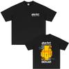 Rapper Bekar Plus Fort Album Grafik T-Shirt Herren Damen Hip Hop Mode Popmusik T-Shirt Unisex Hohe Qualität Weiche Reine Baumwolle Oberteil