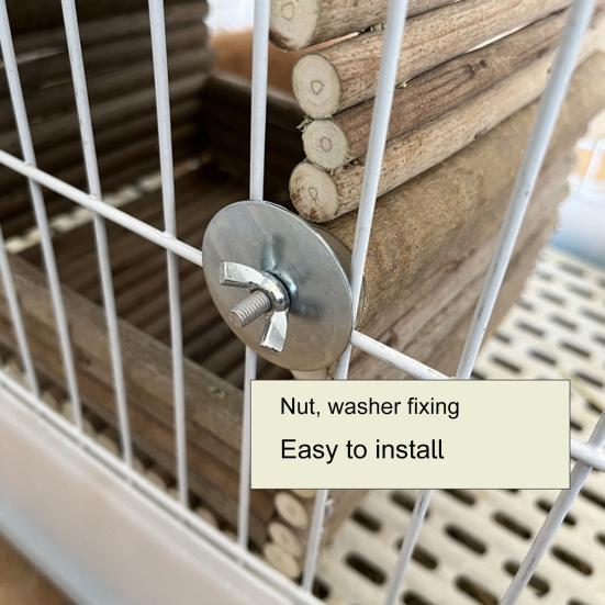 Kaninchen Haus Zähneknirschen Natürliche Holz Zweige Weben Hütte Chinchilla Nest Hamster