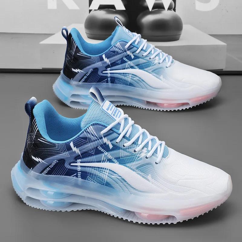 

Casual Men s Air Cushioned Running Shoes Lightweight Sneakers Teen Youth Soft Sole Comfort Athletic Footwear Everyday Training 36