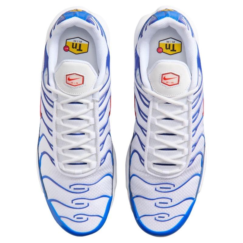Nike Air Max Plus Unisex Running Shoes White Blue DM0032-107