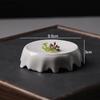 Restaurant Creative Irregular Heat Preservation Plate French Molecular Cooking Plate Dessert Dish Western Restaurant Butter Dish