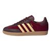 adidas Samba OG Shadow Red Velvet Women Sneakers Maroon Gum JS1394