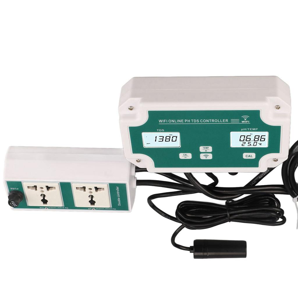Misuratore 3 in 1 PH Temperatura TDS Misuratore Digitale Qualità dell'Acqua Tester di Monitoraggio Online Wireless