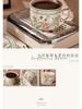 Handmade Ceramic Sunflower Blooms Tea and Coffee Cup Set