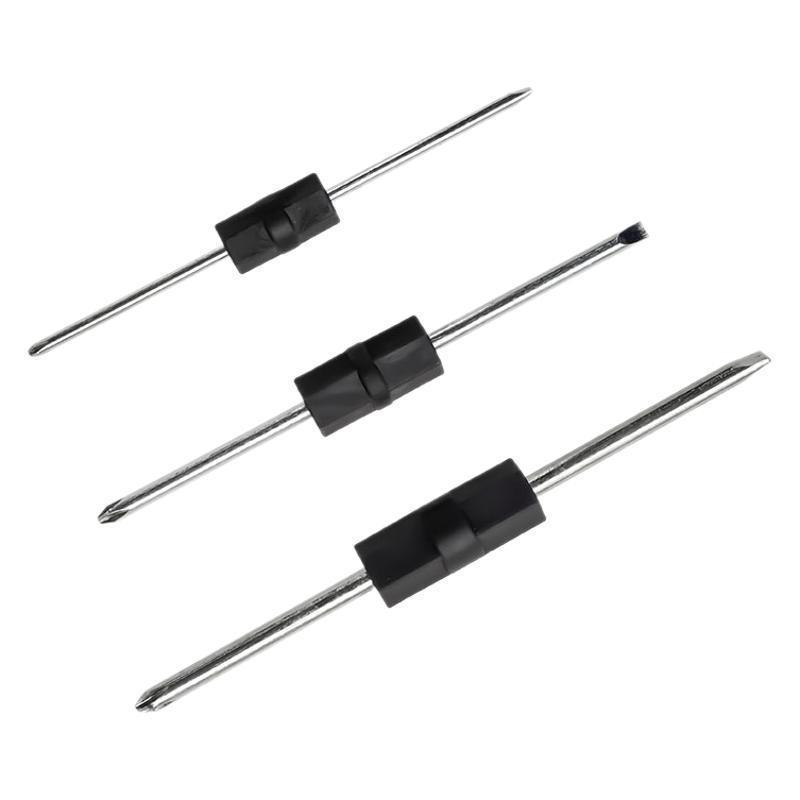 Dual-Ended Screwdriver: Phillips & Slotted, Sizes 3.0/4.0/5.0, Manual Repair Tool