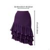 Ballroom Dance Skirt Adults Dancing Dress for Performance Waltz Competition Show