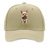 Lifelike Yorkshire Terrier Plush Toy Hip Hop hat Fashion Outdoor Sports Sandwich Baseball Cap