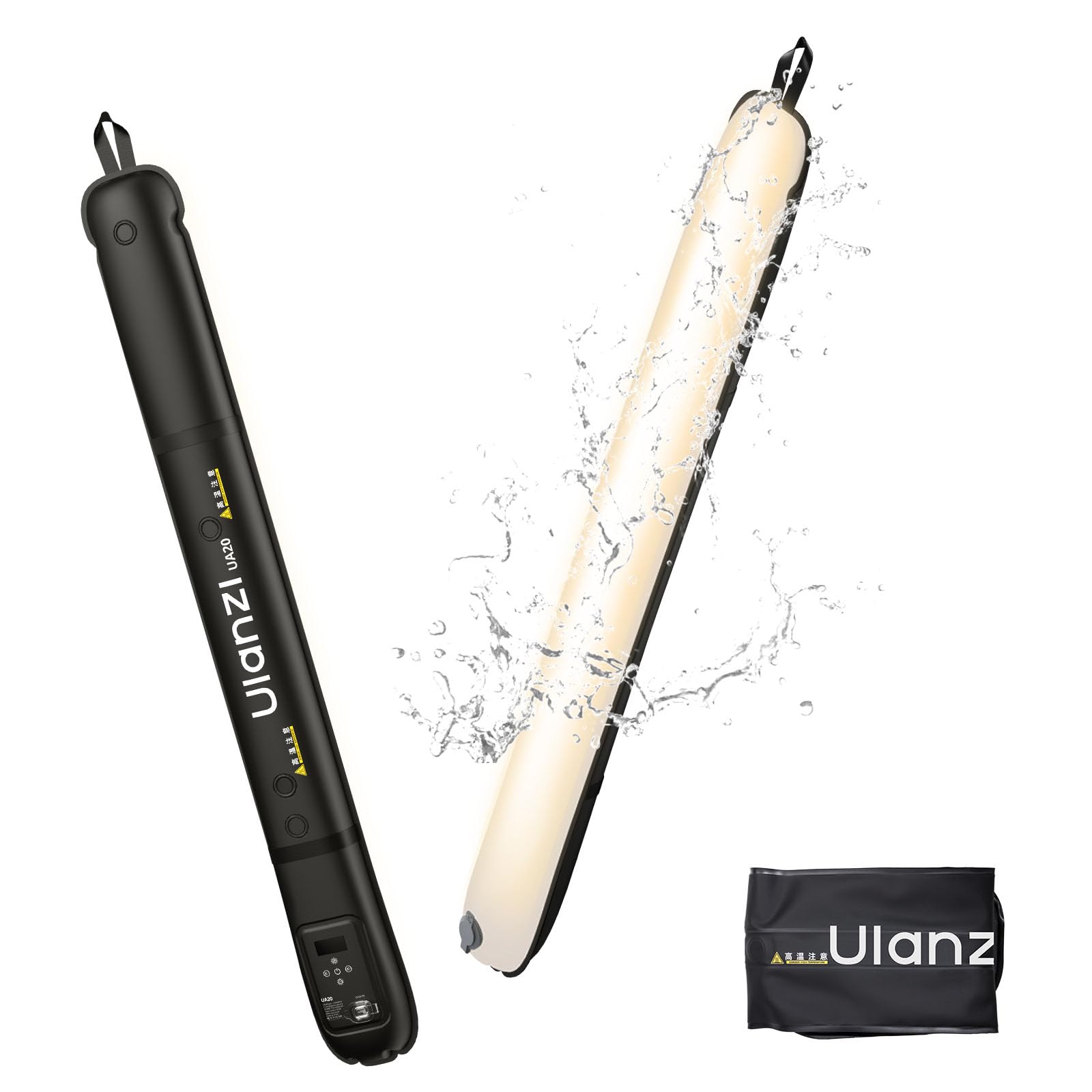 

Ulanzi UA20 20W Светодиодный видео надувной трубчатый свет с цветовой температурой CRI 2500 мАч Высокий винт Складной Ручной Расширяющийся Светодиодный свет для Прямой трансляции и