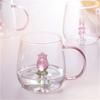Cartoon Animal Shape Glass Home Cute High Borosilicate Glass Single Layer Cup Living Room with Guests Juice Cold Drink Cup