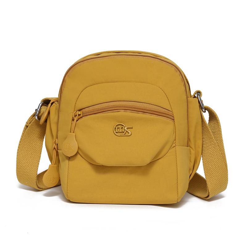 

Сумка через плечо женская Оксфорд водонепроницаемая сумка на плечо уличная дорожная сумка жёлтый