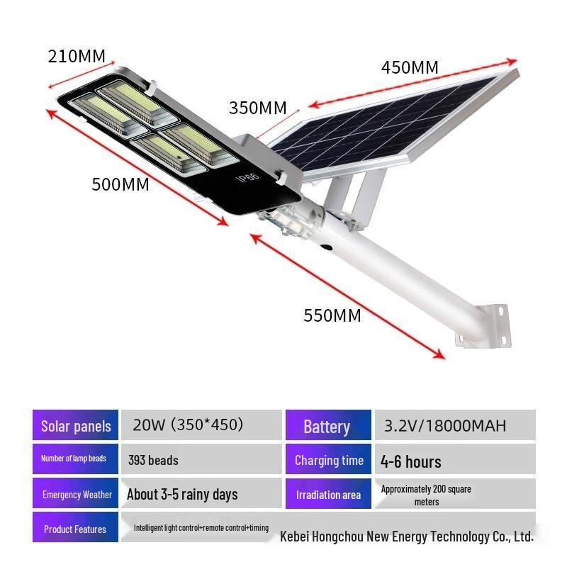 Hongchou Solar LED High-Power High-Mast Street Light