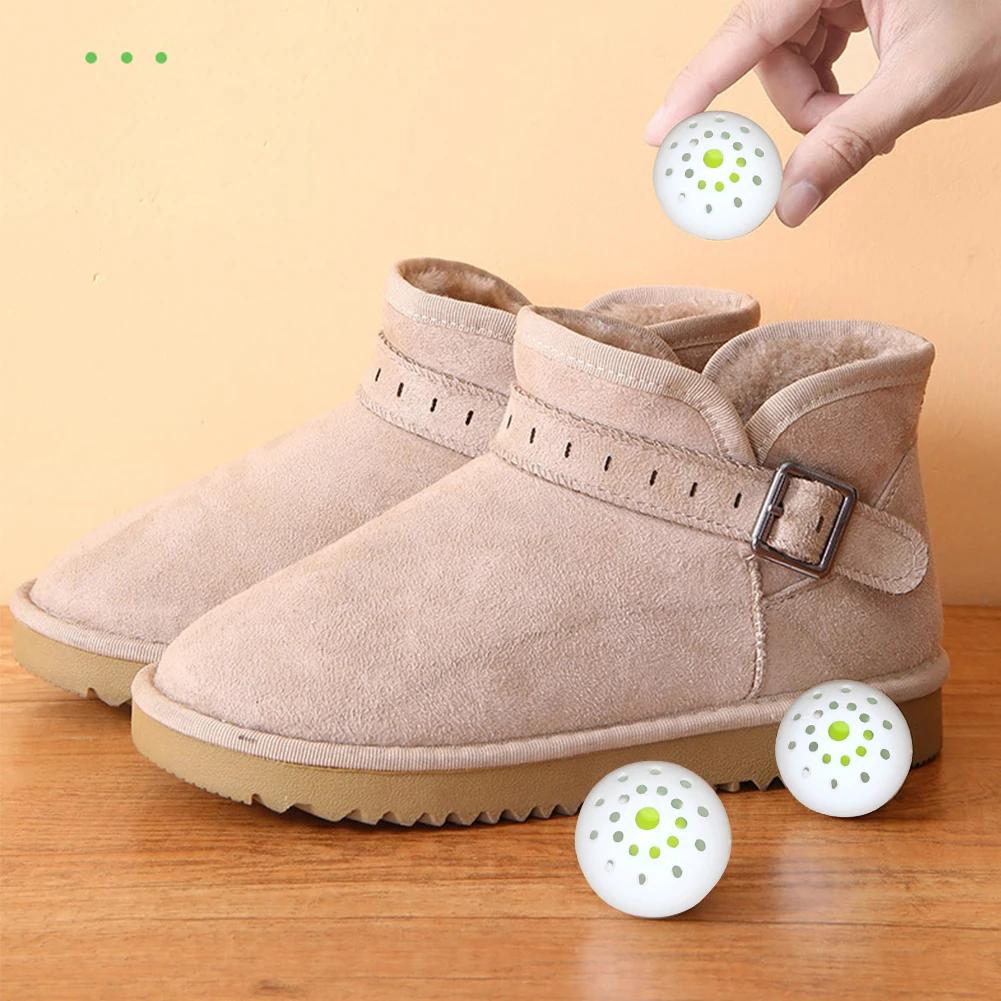 6-60PCS Deodorant Balls For Shoes Jasmine Scent Fresheners Footwear Shoe Closet Toilet Deodorization Long-lasting Aromatic 2025
