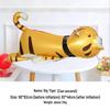 Matte Aluminum Capybara Cartoon Balloons for Kids' Birthday Party Decorations