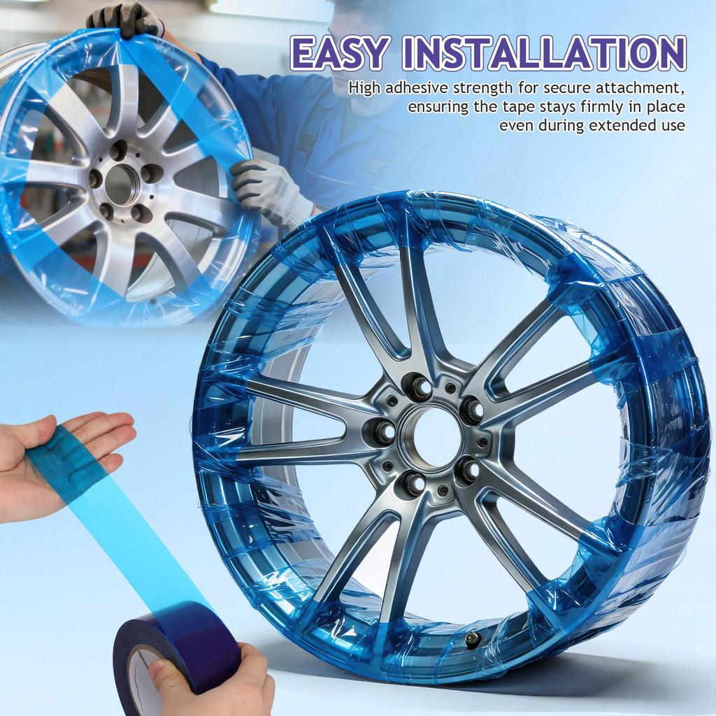Baluue Surface Protection Tape, Tire Replacement, Wheel Rim, Protective Film,