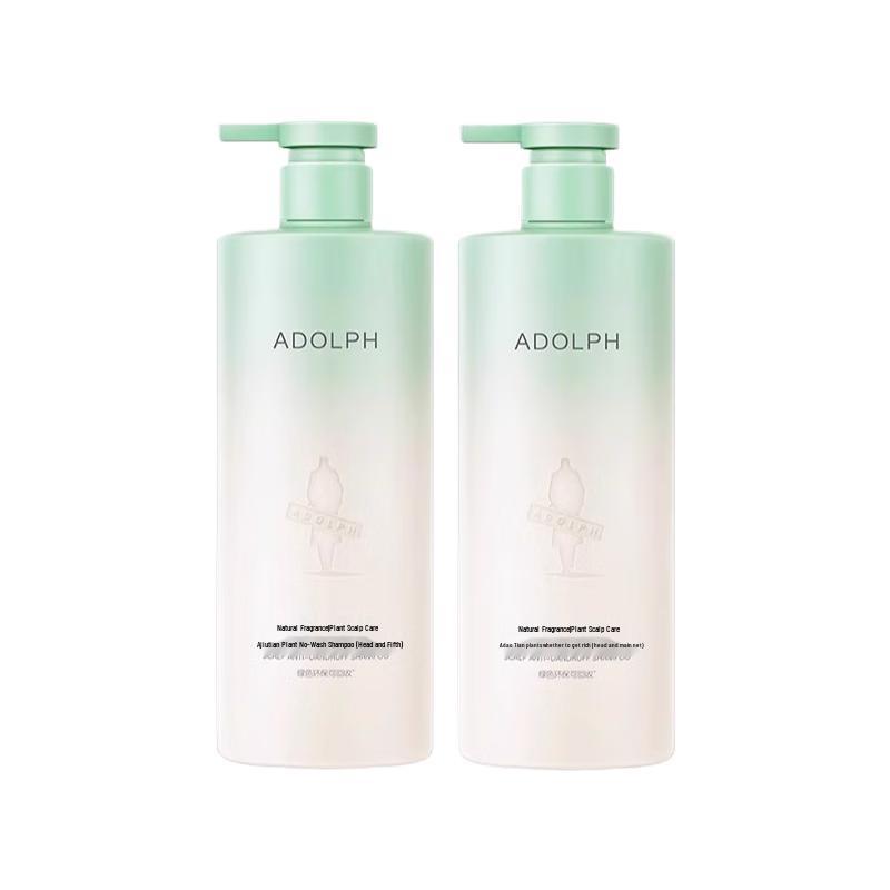 

Adolph Plant Fragrance Anti-Dandruff Shampoo Set (400ml x 2)