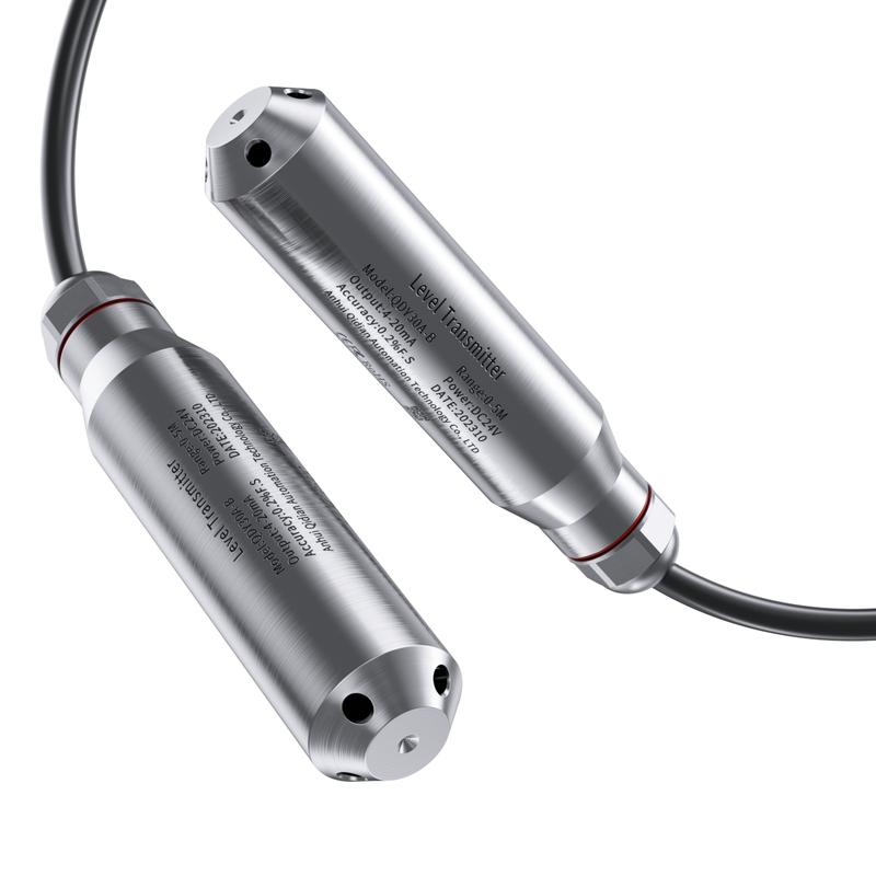 1m 2m 3m 5m Submersible Water Level Sensor 4-20mA Tank Well Pool 0-10V RS485 Level Sensor Transmitter