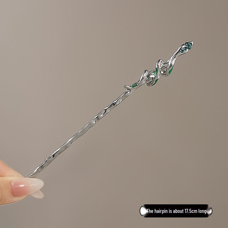 Tassel Flower Hairpin: Elegant Chinese Style Hanfu & Qipao Hair Accessory for Women