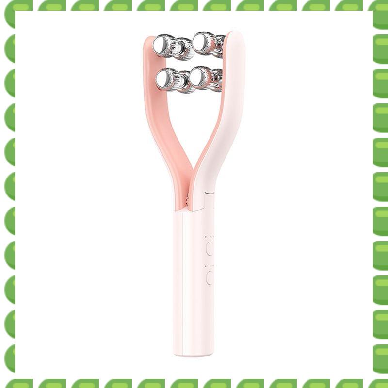 A04V EMS Microcurrent Roller Face-Slimming Artifact V-Face Beauty Facial Massager For Firming And Lifting The Face