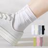 Women's Daily Thin Golji Non-Compression Medium-Calf Fashion Socks
