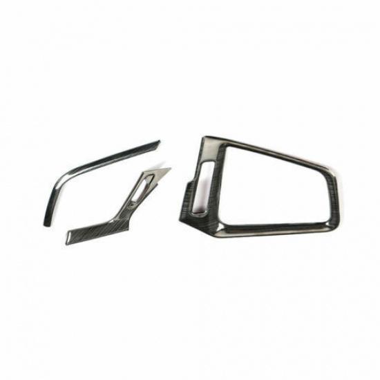 Fit For Honda Civic Black Titanium Air Outlet Vent Trim Left And Right 2016-2021