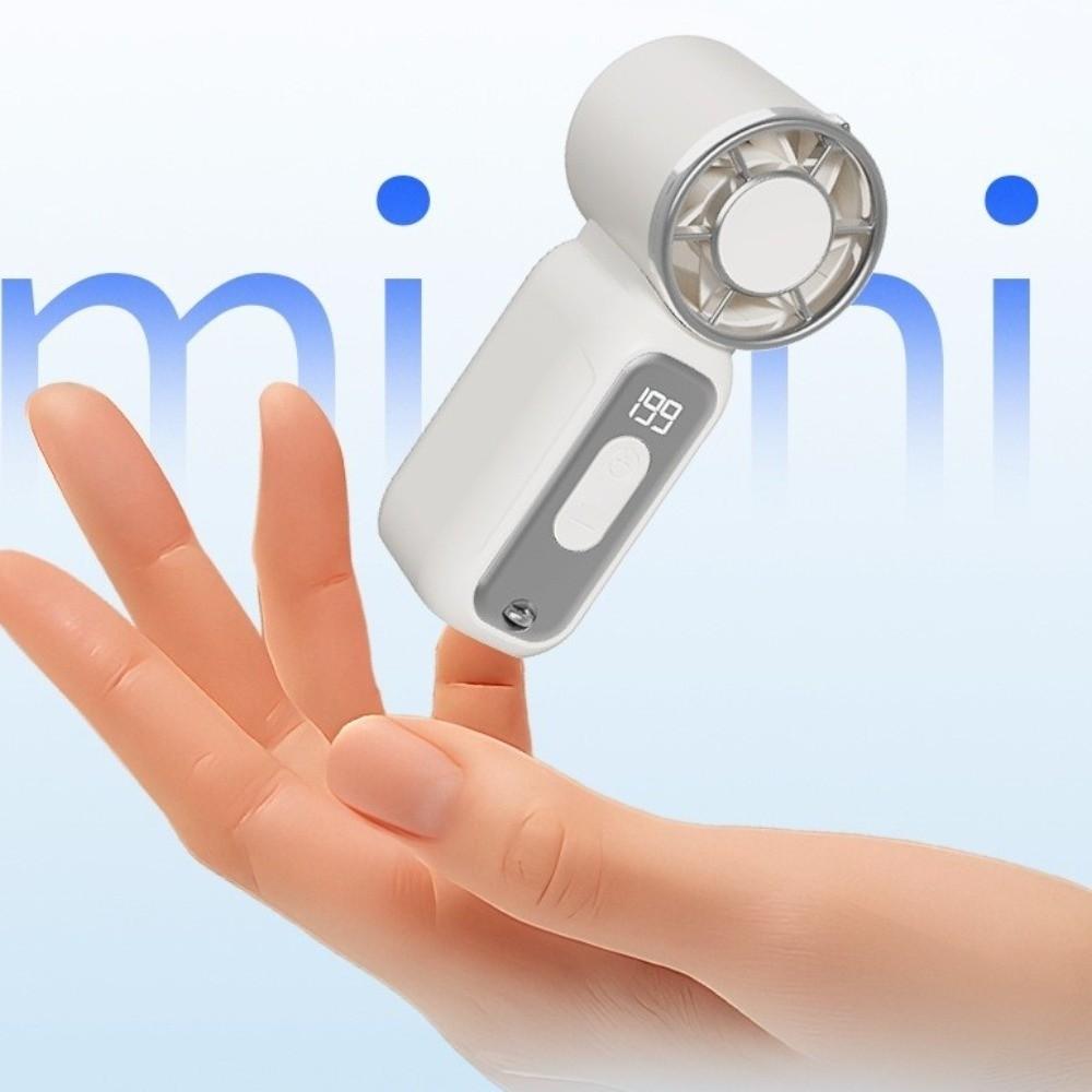 Ultra-Quiet Personal Cooling Fan Powerful Wind Pocket Travel Fan Mini Handheld Fan Camping
