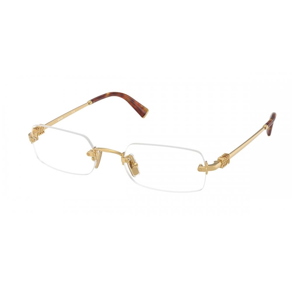 

Miu Miu Women Eyeglasses Mu50yv 5ak1o1 Gold/50-20-140