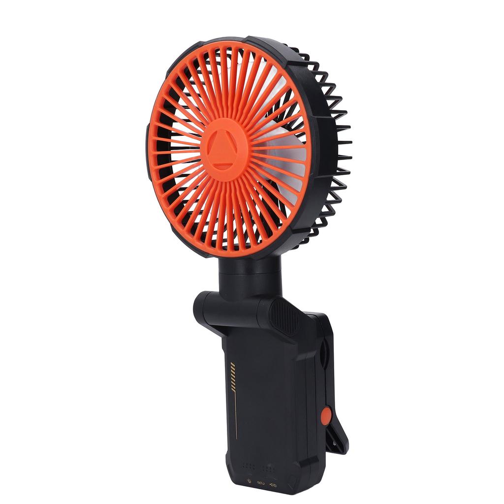 5-Zoll-Clip-Ventilator 5200mAh Batteriebetrieben USB-Ausgang Kühlventilator für Zuhause Outdoor Büro 4 Geschwindigkeiten