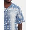 Karl Kani Paisley Denim Baseball Shirt