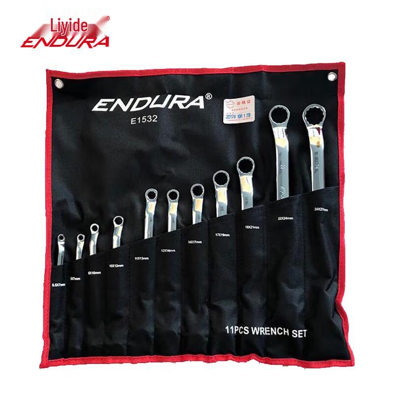 ENDURA 11-Piece Double Box-End Wrench Set