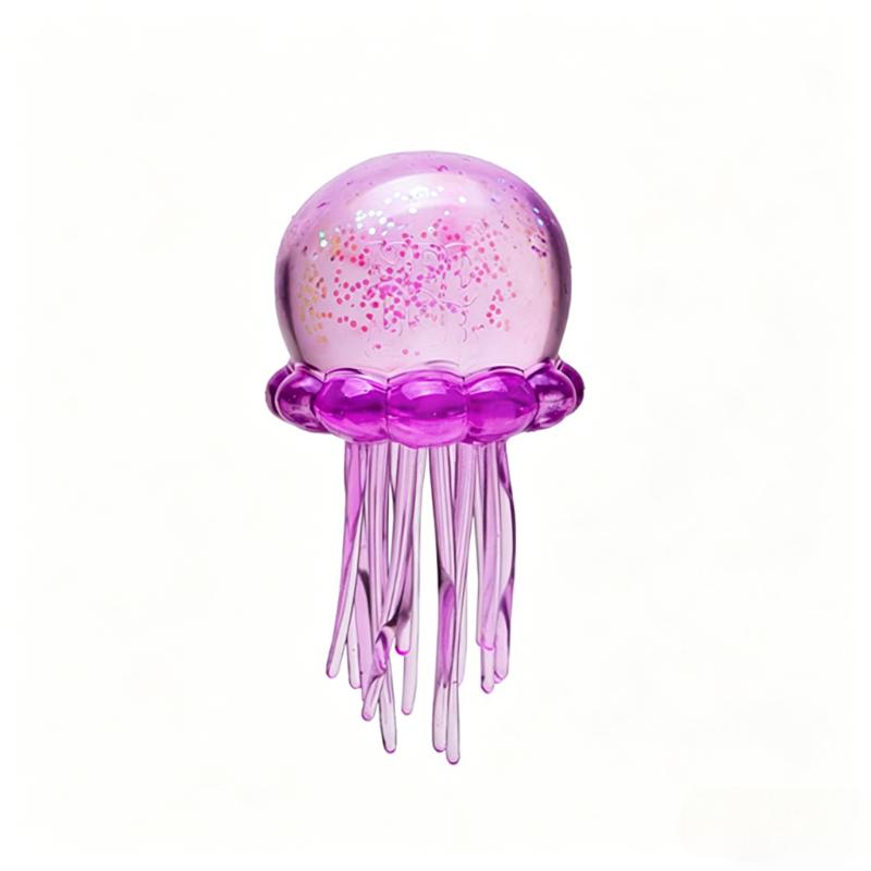 

Kawaii Jellyfish Maltose Squishy Toy Super Soft Colors Cute Jellyfish Scale Ratio Modeling Stress Relief Relax Fun Toy for Friends Gift Presents