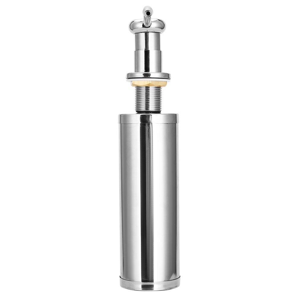 300ml Stainless Steel Soap Dispenser Liquid Detergent Hand Pump for Home Kitchen Sink Use