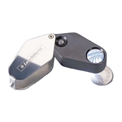 Leuchtturm Pull-Out LED Pocket Magnifier (10x)