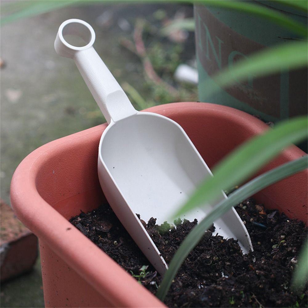 Thickened Flower Shovel Plastic Flat Spatula Practical Garden Hand Shovel