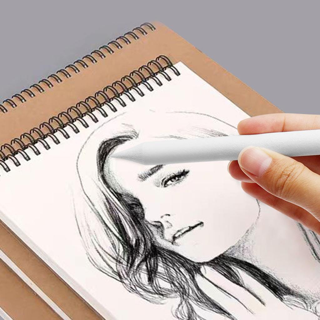3/6PCS Blending Stumps and Tortillions Paper Art Blenders Sandpaper for Student Artist Beginner Sketching Drawing