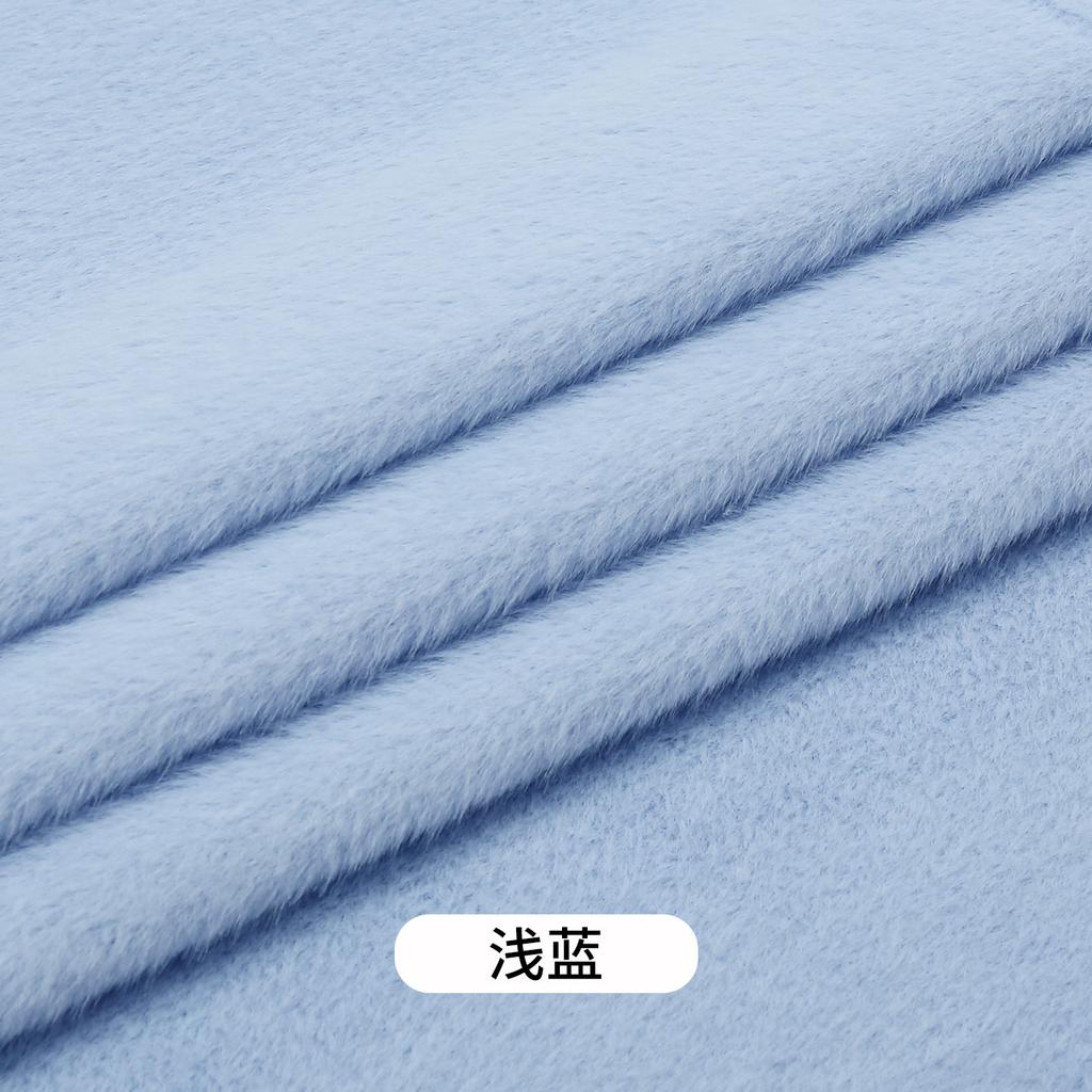 50x50cm 5mm Soft Breathable Elastic Faux Fur Fabric for Sewing Plush Toy Doll Scarf Hat Decorative Cloth Handmade DIY Fabrics