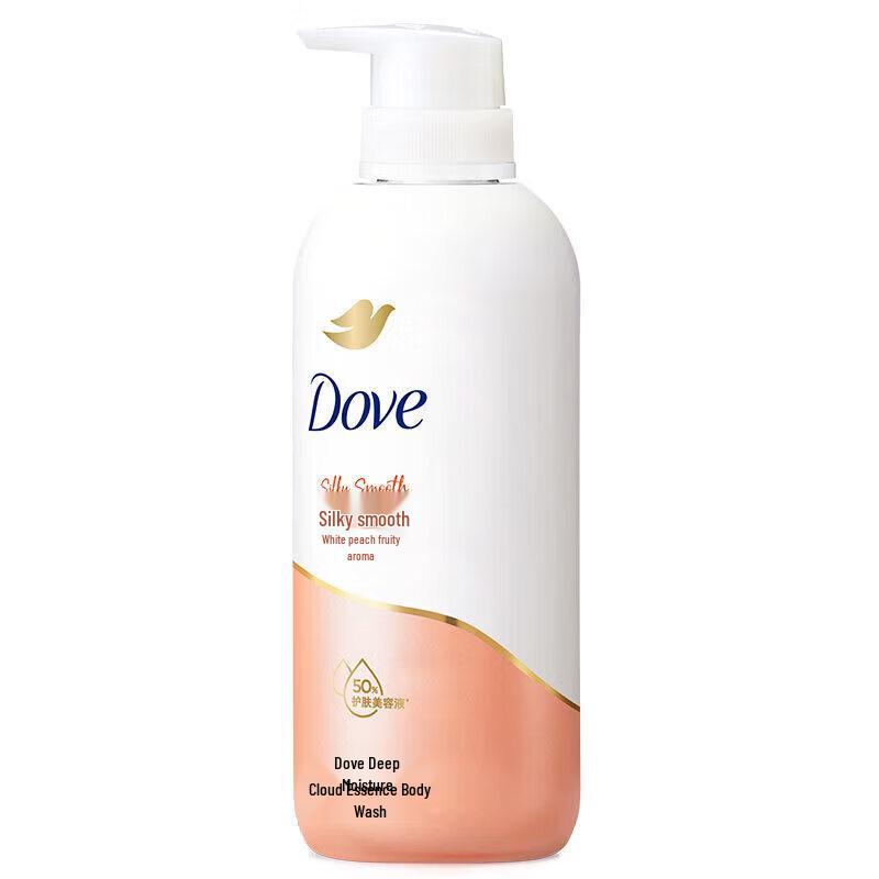 Dove White Peach Fragrance Silky Smooth Body Wash