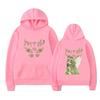 Autumn And Winter Flower Letter Printed Sweater Hoodie