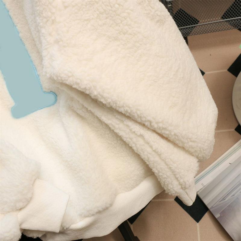 Sweatshirt for Women Autumn Winter Cotton Loose Oversized Fleece Thickened Comfortable Round Neck Casual Pullover Plush Sweatshirt