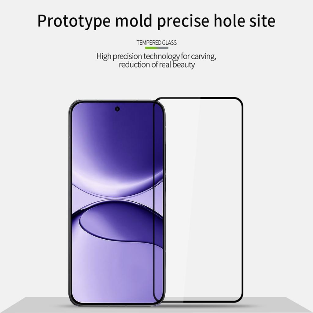 For Xiaomi Redmi Turbo 4 Pro 5G Screen Protector MOFI 9H Full Glue Full Coverage High Aluminum-Silicon Glass Film