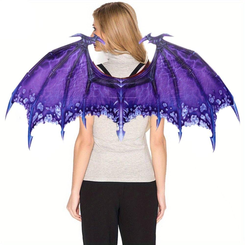 Foldable Halloween Dragon Wing Elastic Band Cosplay Wing Costume Masquerade Dragon Wing  Carnival