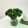 Artificial Flowers Arrangement Pom Dianthus Stems Realistic Fake For Home Office Wedding Vase Decoration