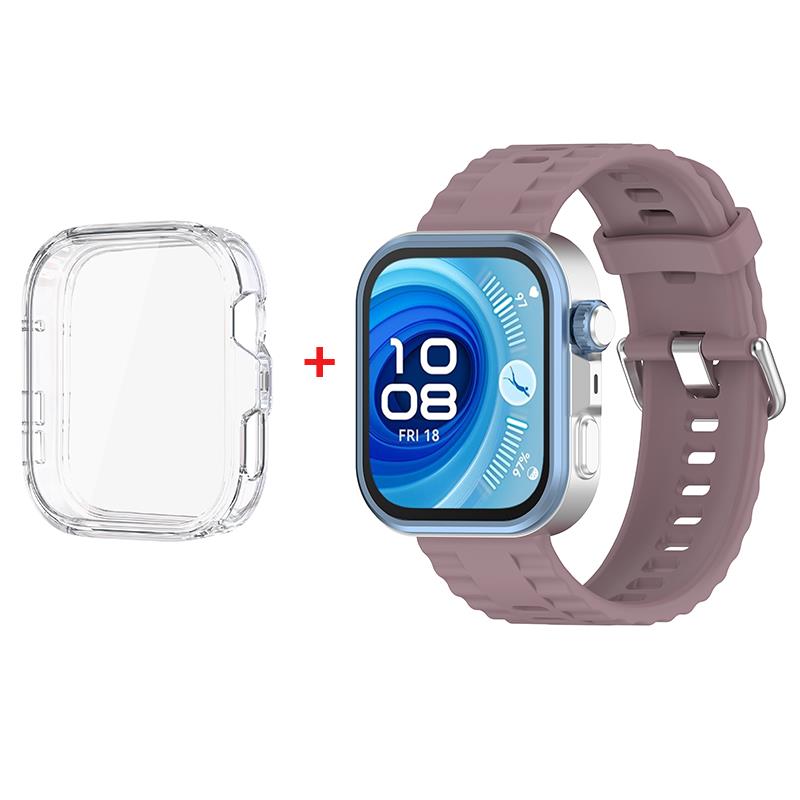 TPU Case+strap for Huawei Watch Fit 4 Pro SmartWatch Silicone Strap soft Cover for Huawei Watch Fit 4 Protective Accessories 7